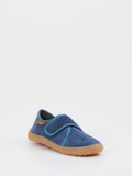 Bisgaard – Kinder-Kletthausschuh aus Cordtextil Blau