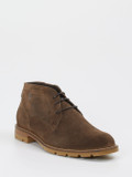 Floris van Bommel – Desert Boots aus Veloursleder braun
