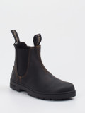 El Naturalista – Chelsea Boots aus Fettleder anthrazit
