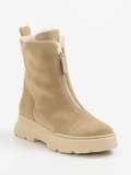 Paul Green - Stiefelette aus Veloursleder in beige