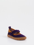 Bisgaard – Mary Janes aus Textil in Violett