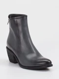 Andrea Puccini - Stiefelette aus Kalbleder in blau