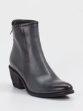 Andrea Puccini – Stiefeletten aus Kalbleder navyblau