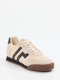 Gant – Retro-Sneaker aus Velours und Nylon Beige