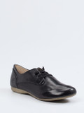 Josef Seibel – Schnürschuh aus Lammleder Schwarz