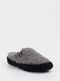 Verbenas – Pantoffeln aus Textil in Grau