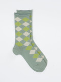 Burlington – Crew-Socken aus Baumwolle mit Argyle