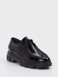 Paul Green – Chunky Derby aus Lackleder Schwarz