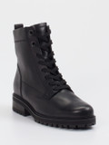 Gabor Comfort – Schnürboots aus Kalbleder schwarz