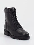Gabor Comfort – Schnürboots aus Kalbleder schwarz