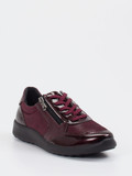 Cypres Soft – Komfort-Sneaker aus Stretch und Leder bordeaux