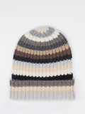 Hurray – Strickmütze aus Kaschmir in Naturtönen