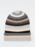 Hurray – Strickmütze aus Kaschmir in Naturtönen