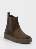 Gabor Comfort – Chelsea Boots aus Veloursleder braun