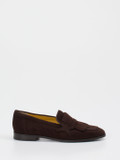 Truman's – Loafer aus Veloursleder Dunkelbraun