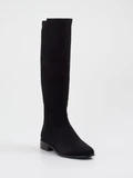 Di Lauro - Stiefel aus Veloursleder in schwarz