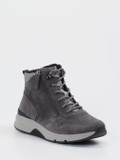 Gabor Comfort – Stiefelette aus Veloursleder grau
