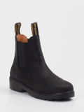 Bisgaard – Chelsea Boots aus Nubukleder schwarz