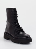 Kennel & Schmenger – Schnürboots aus Lammleder Schwarz