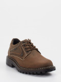 Josef Seibel – Outdoor-Schnürschuh aus Nubuk-Kalbleder braun