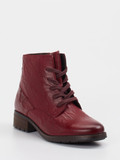 Josef Seibel – Schnürboots aus Kalbleder bordeauxrot