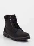 Camel Active - Boot aus Fettleder in schwarz