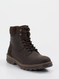 Camel Active – Schnürboots aus Fettleder dunkelbraun