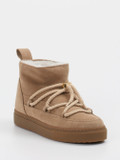 Inuikii – Winter-Boots aus Veloursleder beige