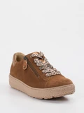 Hartjes - Sneaker aus Veloursleder in braun