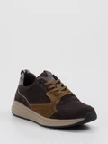 Sioux - Schnürschuh aus Veloursleder in braun