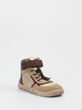 develab – Stiefeletten aus Veloursleder braun