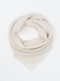 Blui – Dreieckstuch aus Kaschmir-Mix in Beige