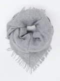 Blui – Dreieckstuch aus Textil in Hellgrau