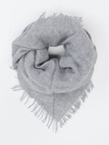 Blui – Dreieckstuch aus Textil in Hellgrau