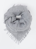Blui – Dreieckstuch aus Textil in Hellgrau