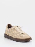 MRP – Low-Top Sneaker aus Veloursleder beige