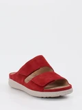 Hartjes - Pantolette aus Veloursleder in rot