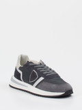 Philippe Model – Sneaker aus Velour/Textil grau