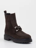 Andrea Puccini - Stiefelette aus Veloursleder