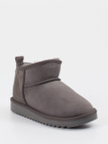 Ara – Stiefeletten aus Veloursleder in Grau