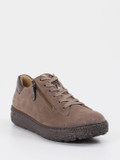 Hartjes – Komfort-Sneaker aus Veloursleder taupe