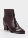 Regarde Le Ciel – Stiefelette aus Kalbleder dunkelrot