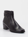 Ralph Harrison – Stiefelette aus Lammleder Schwarz