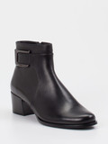 Ralph Harrison – Stiefelette aus Lammleder Schwarz