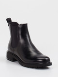 Ecco - Stiefelette aus Kalbleder in schwarz