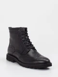 Sioux - Boot aus Kalbleder in schwarz