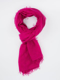 Konstantin Starke – Schal aus Wolle in Fuchsia
