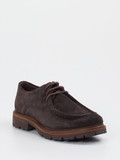 Sioux – Derby-Schnürschuh aus Veloursleder dunkelbraun