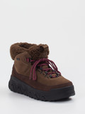 UGG – Winterboots aus Veloursleder mittelbraun