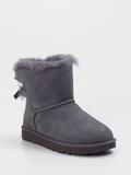 UGG - Stiefelette Mini Bailey Bow aus Veloursleder